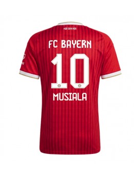 Ženski Nogometna dresi replika Bayern Munich Jamal Musiala #10 Domači 2026-27 Kratek rokav Ženski Nogometna dresi replika Bayern Munich Jamal Musiala #10 Domači 2026-27 Kratek rokav